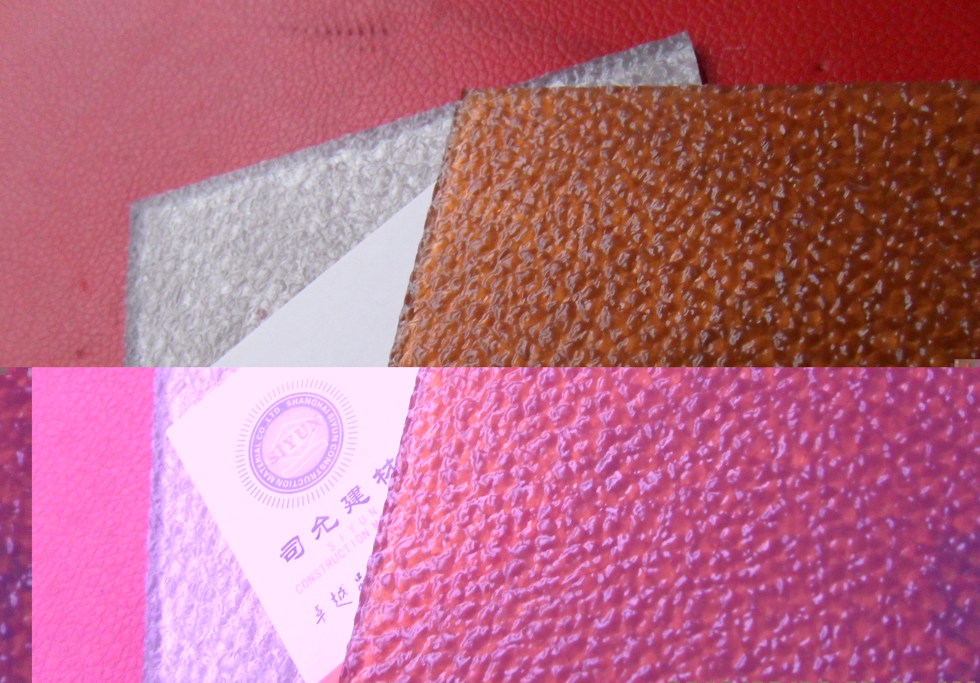 PC颗粒板（荔枝纹）